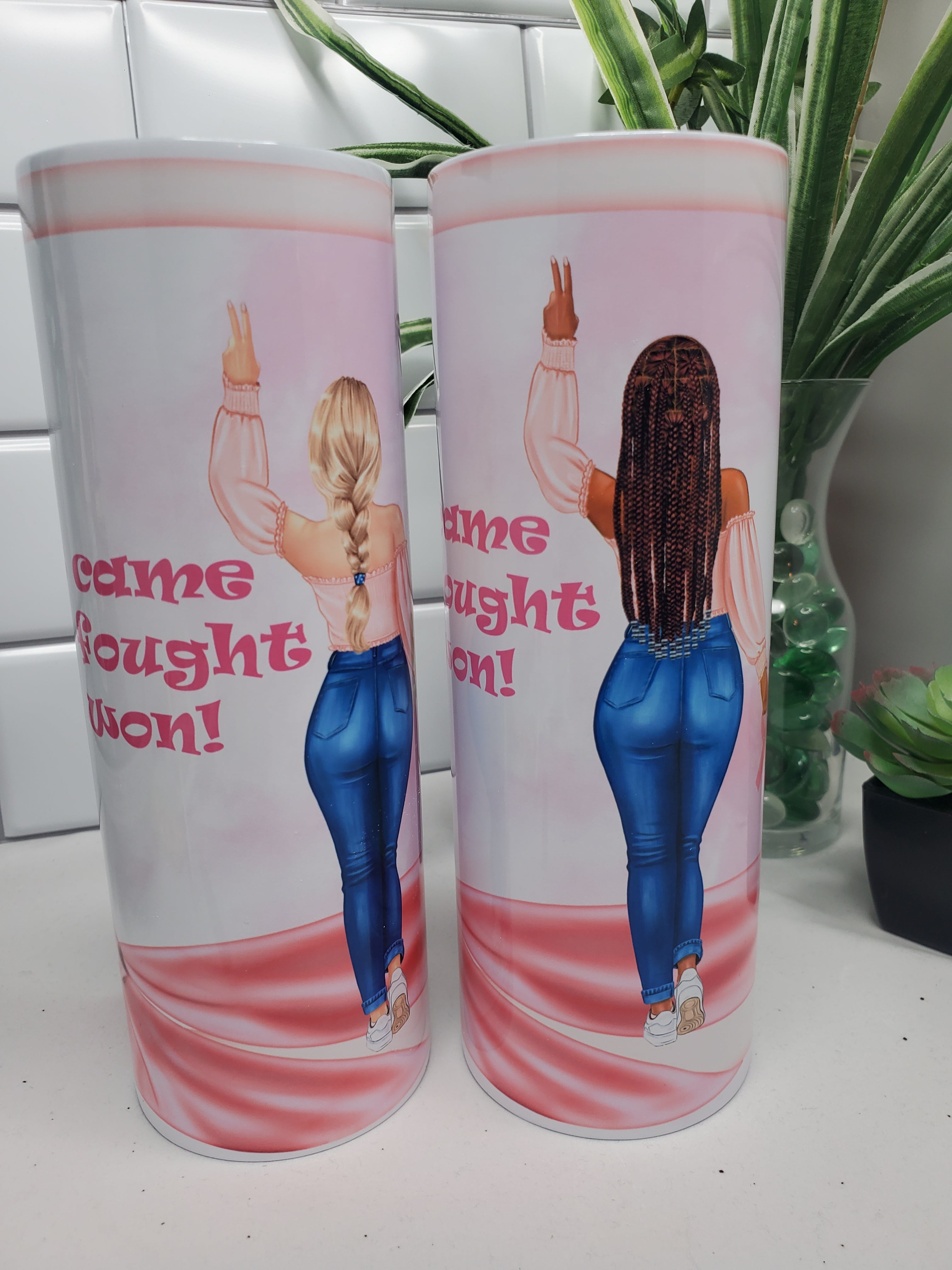 Breast Cancer Survivor Tumbler