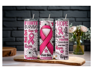 Breast Cancer Survivor Tumbler