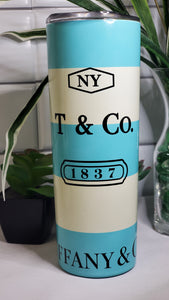 Tiffany Inspired Stainless Steel Tumbler