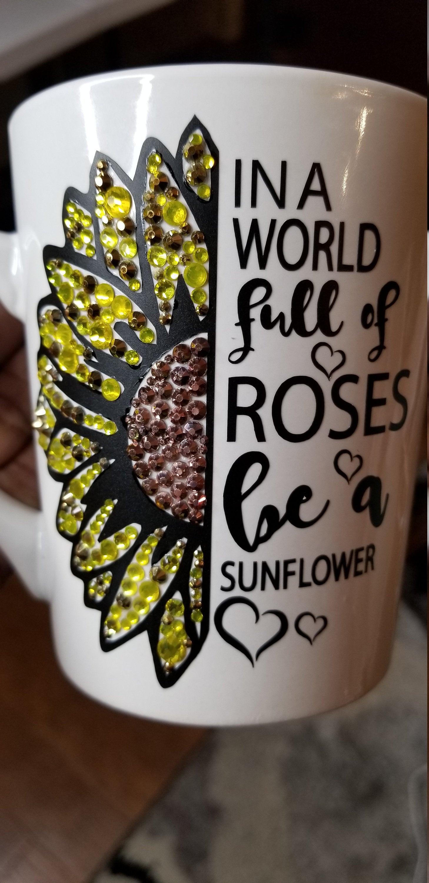 Sunflower Coffee Cup, Sunflower Tumblers