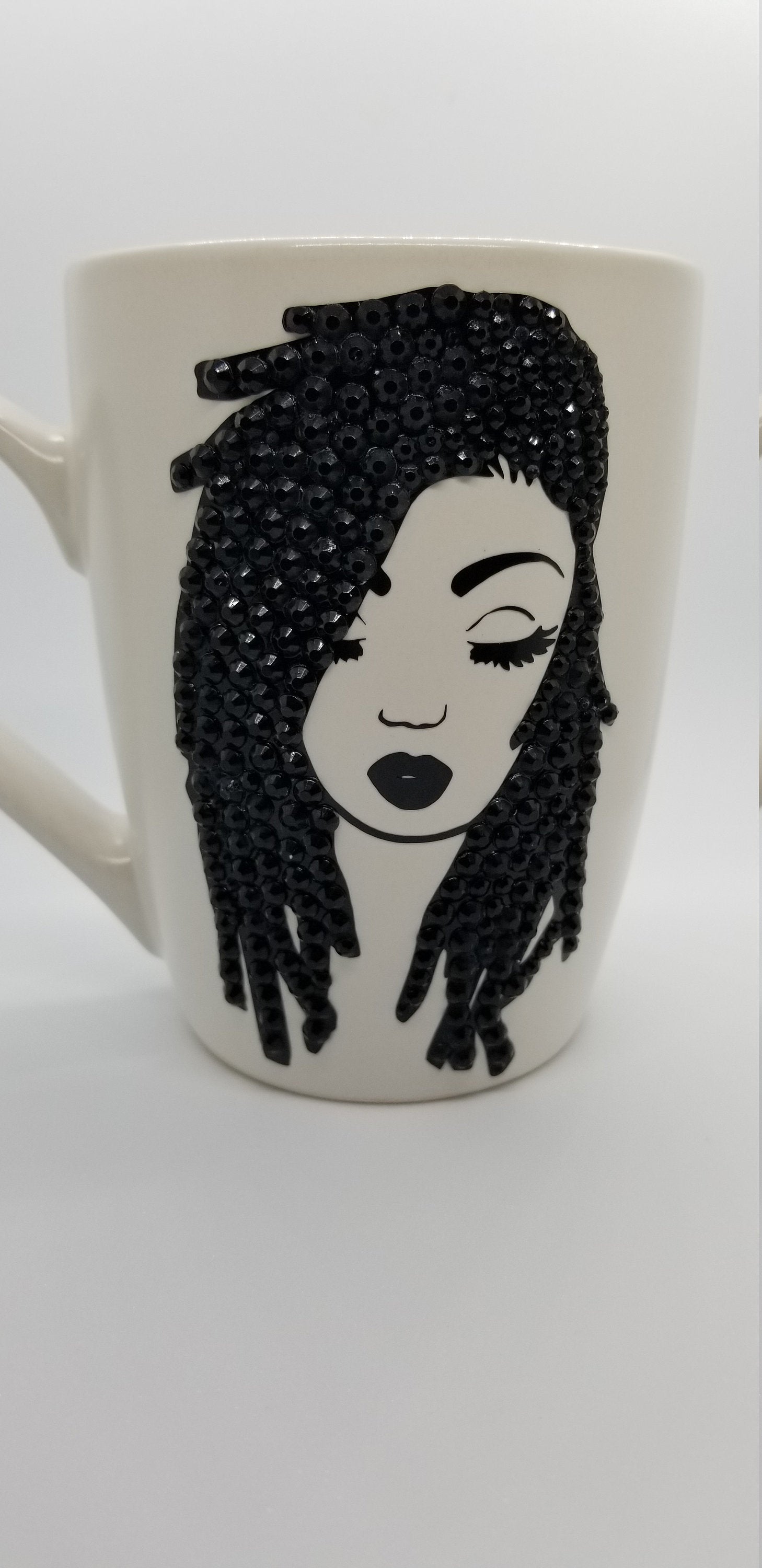 Lovely Locs Blinged Coffee Cup, Blinged Tumblers